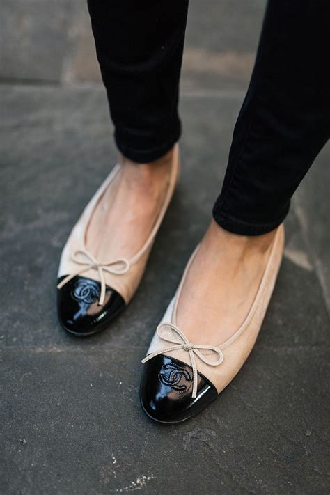 chanel style ballet flats.